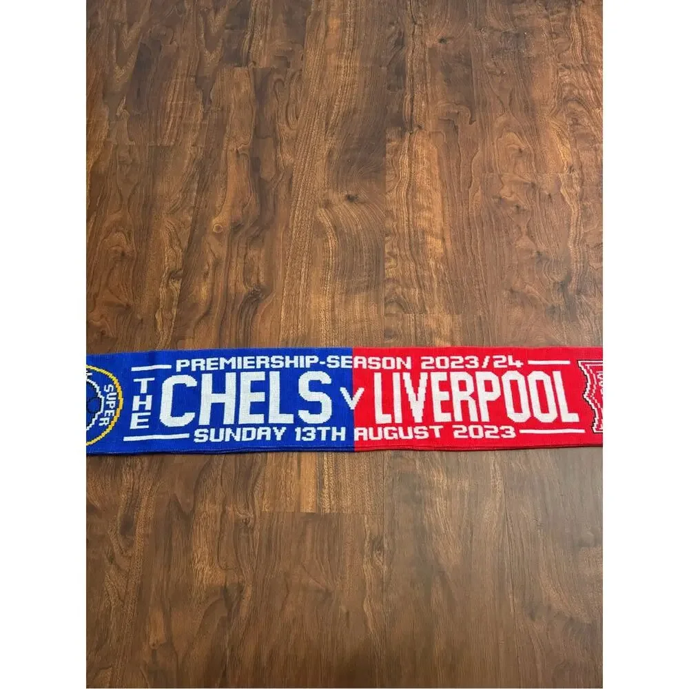 Chelsea v Liverpool 2023/24 Match Scarf - Blue & Red